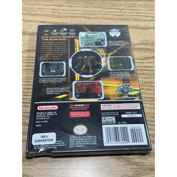 Metroid Prime (Nintendo GameCube, 2002) Sealed? - Picture 5 of 8